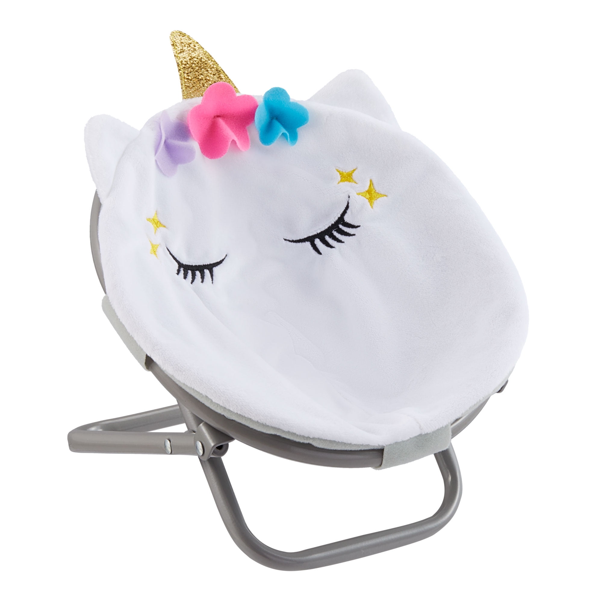My Life As Fluffy Saucer Chair for 18 Inch Dolls, Unicorn