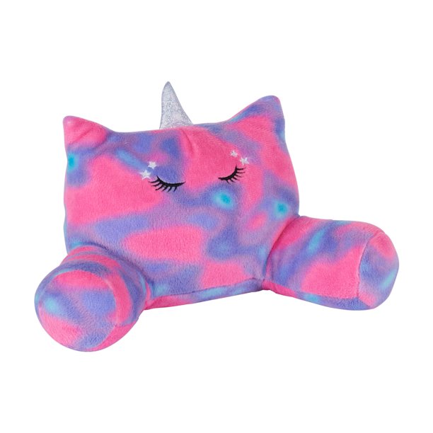 My Life As Fluffy Unicorn Lounge Pillow for 18" Doll, Purple & Pink