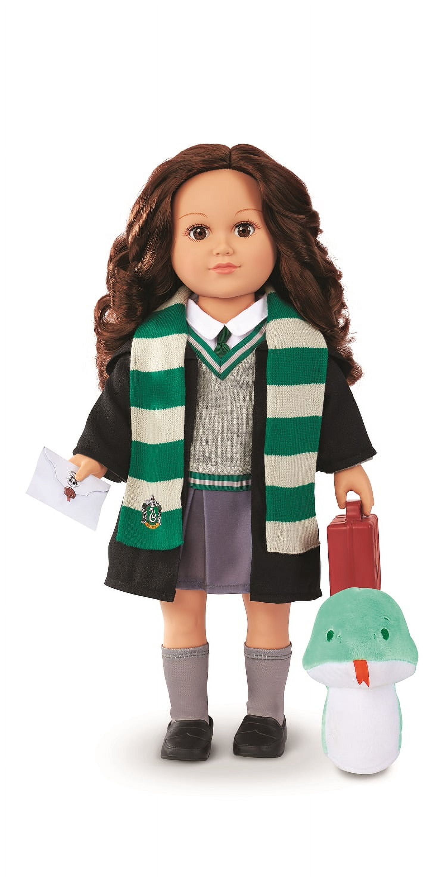 My Life As Harry Potter Slytherin Posable 18-inch Doll,  Brunette Hair, Brown Eyes