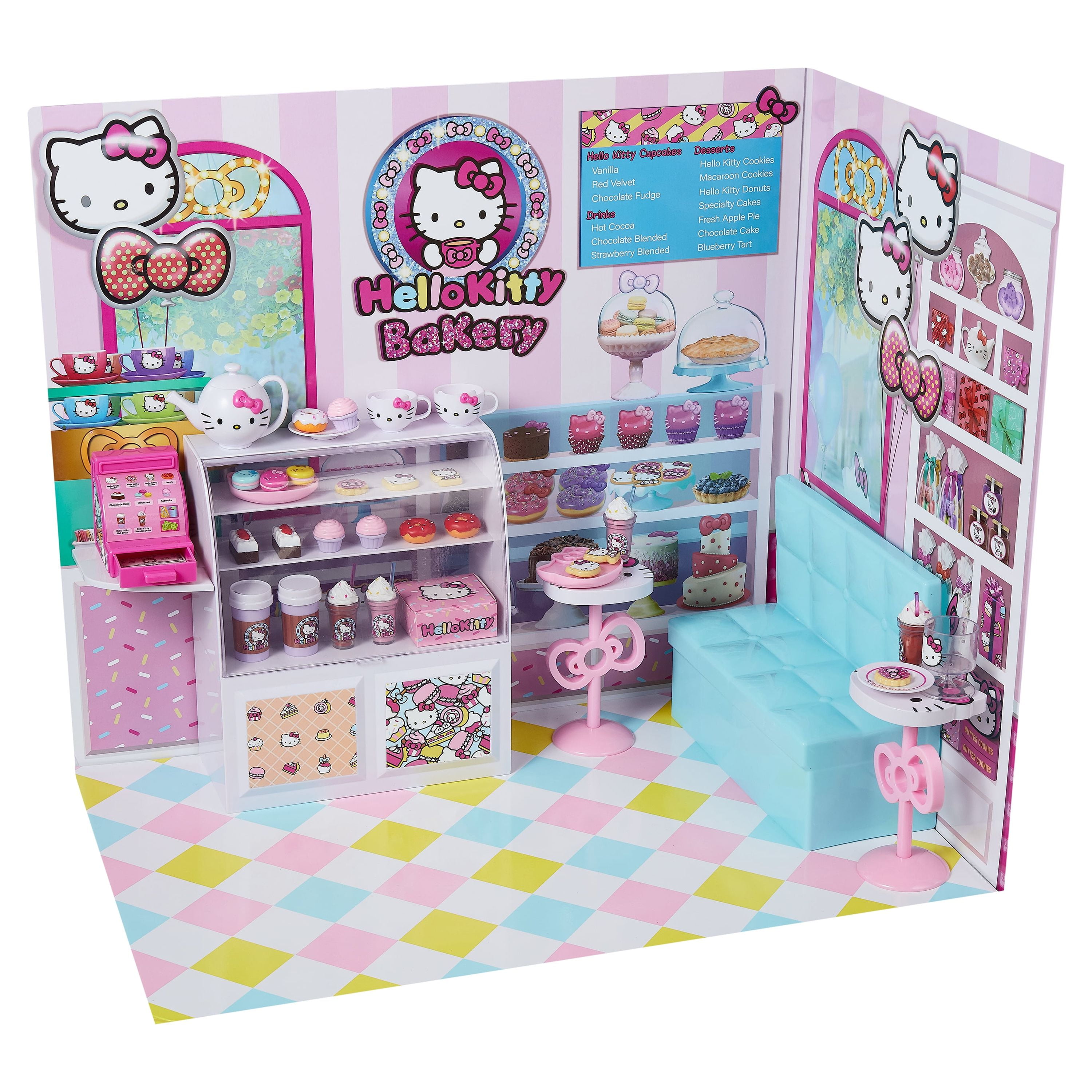 Hello kitty cafe playset sales