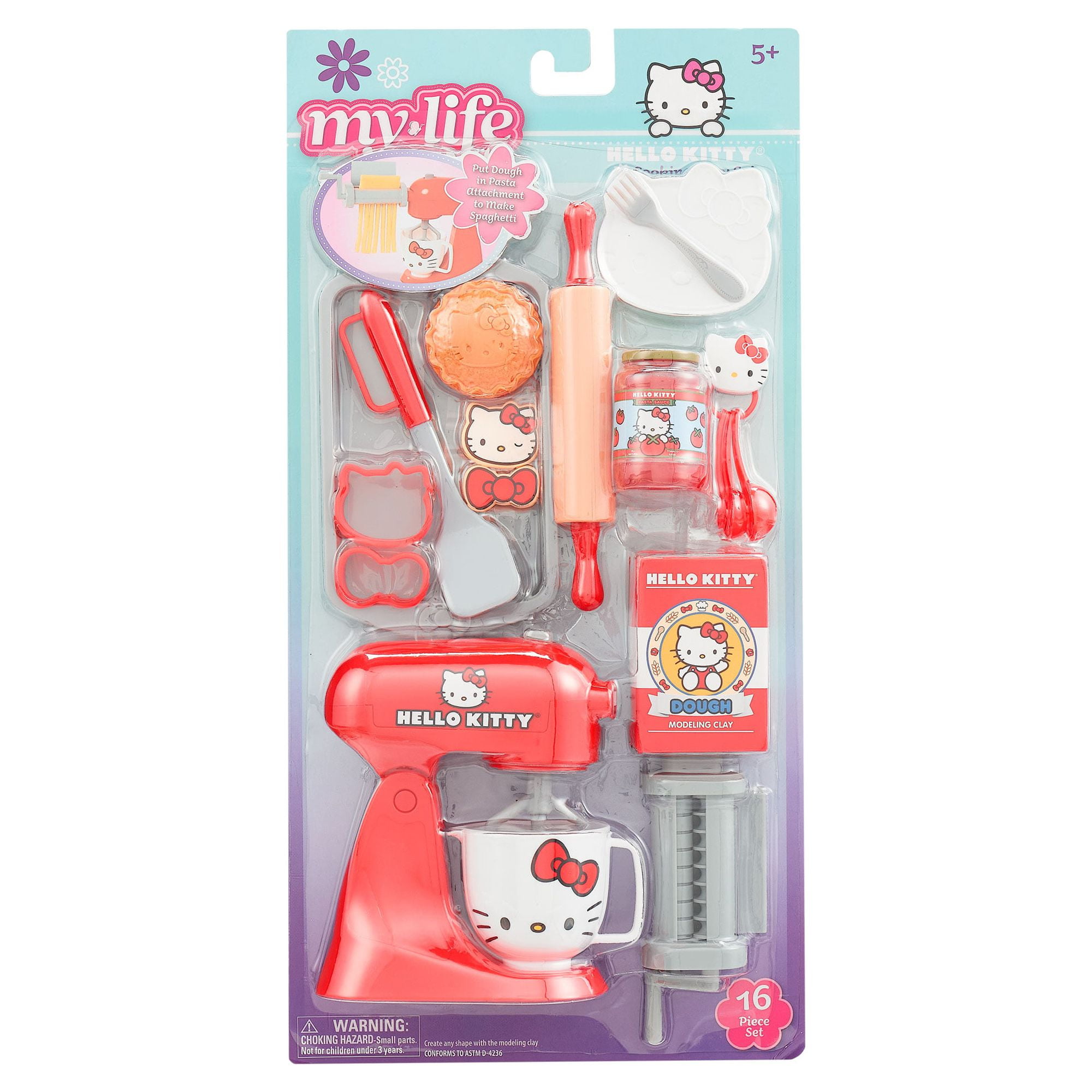 My Life As Hello Kitty Cooking Set for Child Imaginative Play