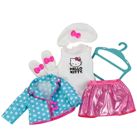 My Life As Hello Kitty Fashion Set for 18-inch Doll, 6 Pieces Included