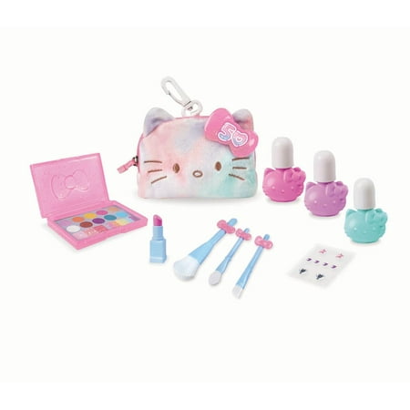 My Life As Hello Kitty Make-Up Play Set for 18" Dolls, 50th Anniversary, Multicolor, 10 Pieces Included