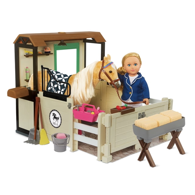 My Life As Horse Stable Playset for 18 in Dolls