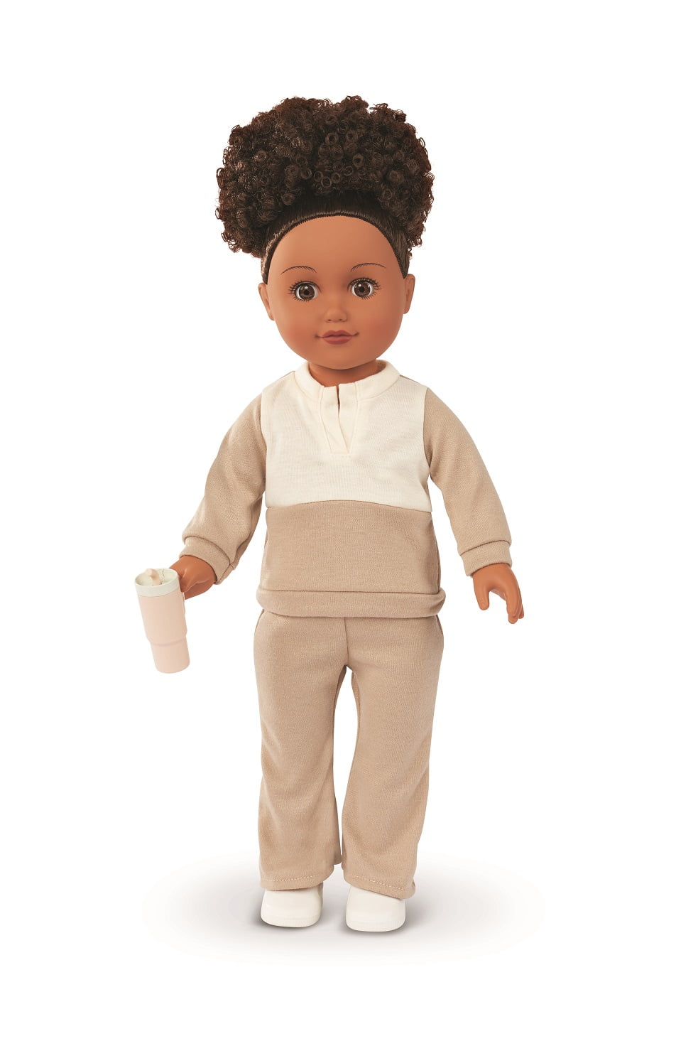 My Life As Jordyn Posable 18-inch Doll, Dark Brown Hair, Brown Eyes