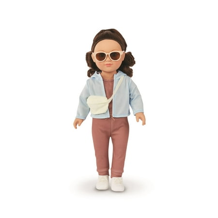 My Life As Kinley Posable 18 inch Doll, Brunette Hair, Blue Eyes