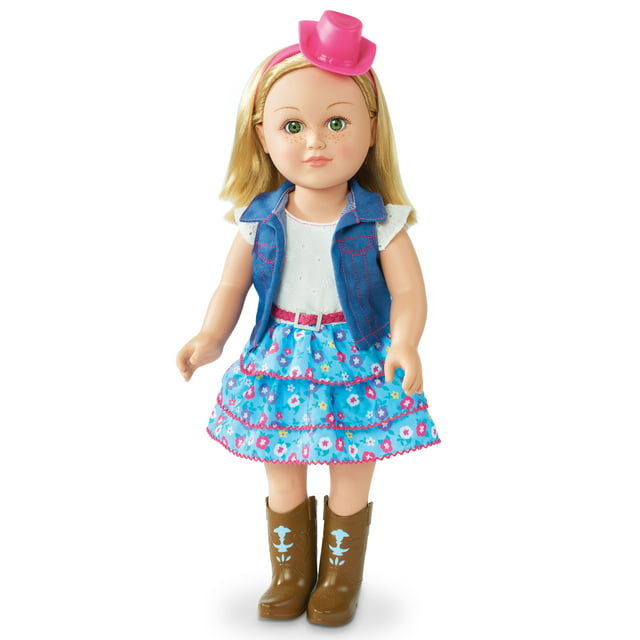 My Life As Laney Posable 18 inch Doll, Blonde Hair, Green Eyes ...