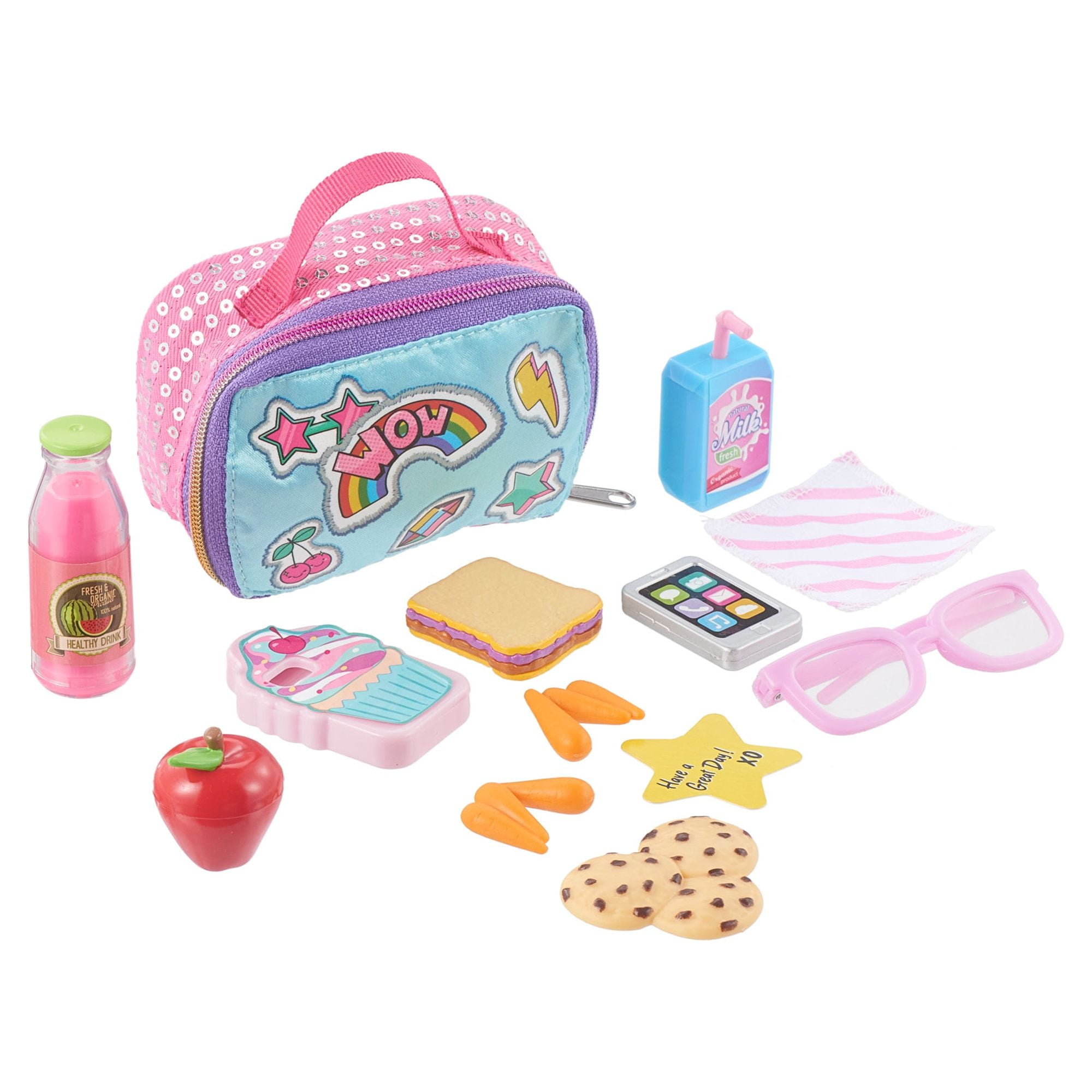 Doll on sale lunch set