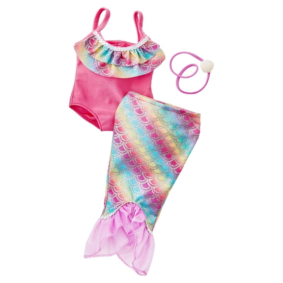 My Life As Mermaid Tail Swimsuit for 18 Doll
