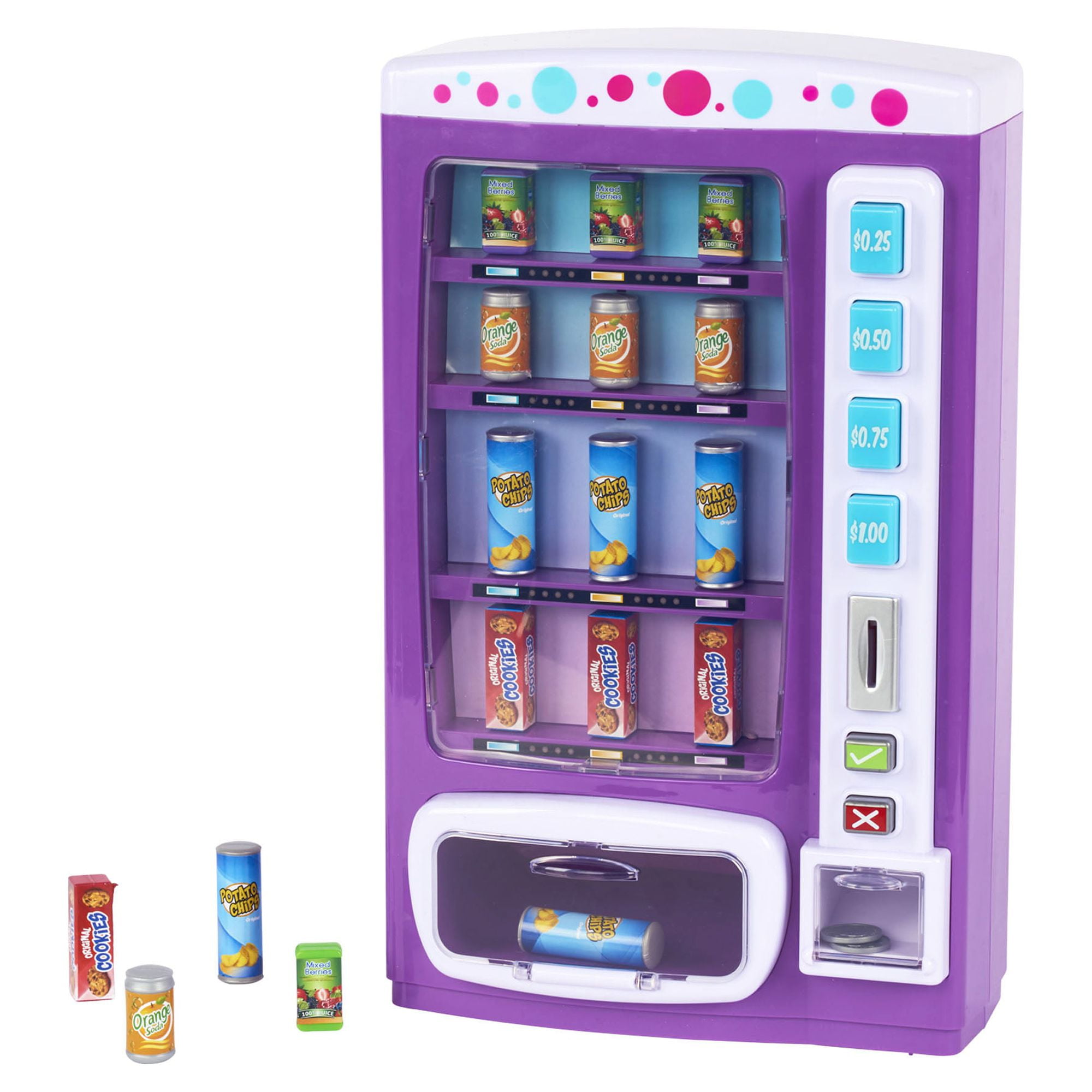 My Life As Motorized Vending Machine for 18 Doll, Purple, 29 Pieces 