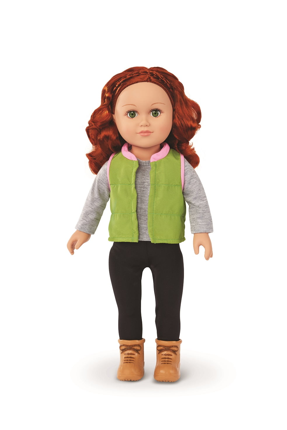 My Life As Peyton Posable 18-inch Doll, Red Hair, Green Eyes
