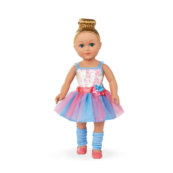 My Life As Poseable Ballerina 18 Inch Doll, Blonde Hair, Blue Eyes