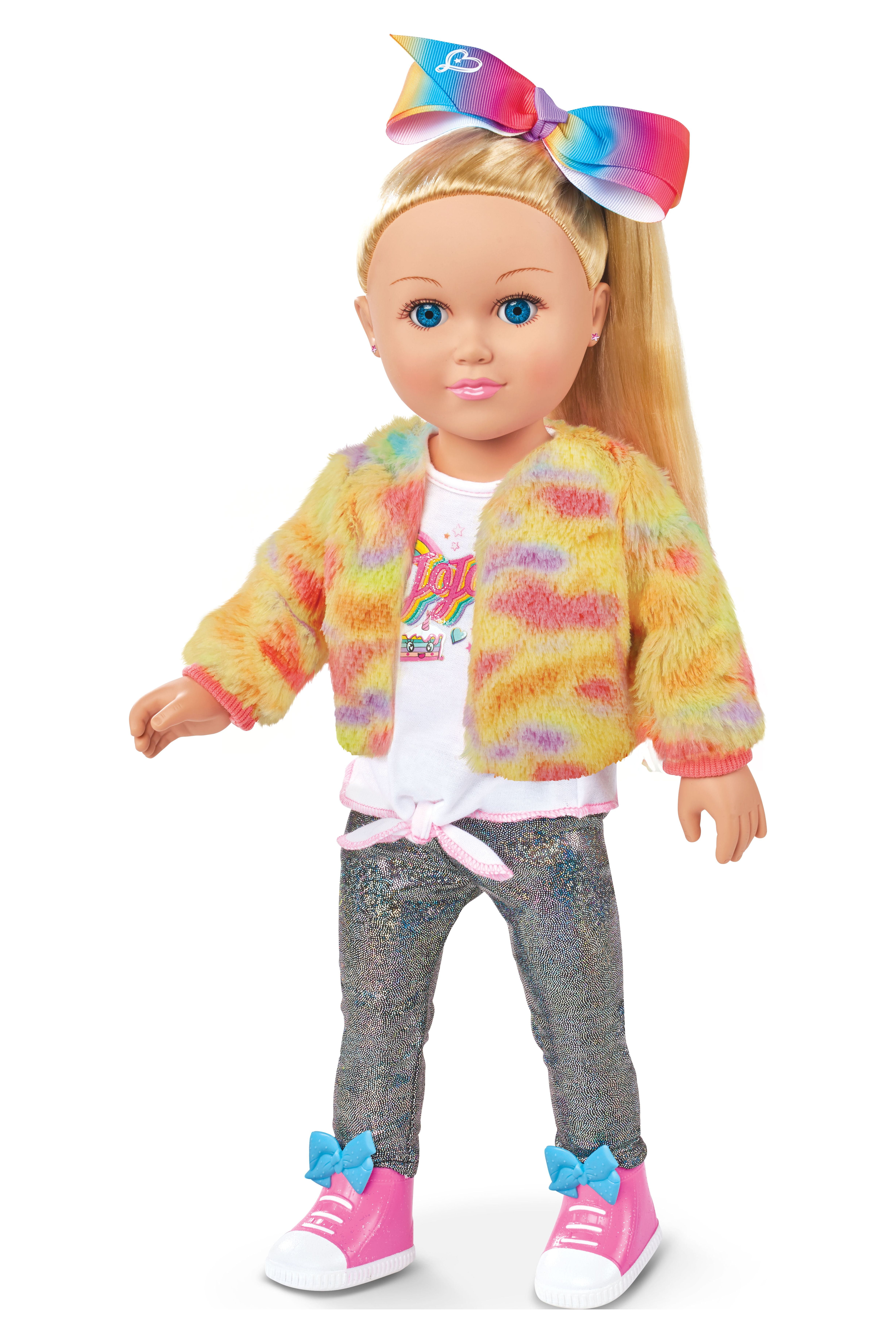 My Life As Poseable JoJo Siwa Pop Star 18” Doll, Blonde Hair, Blue Eyes,  Light Skin Tone 