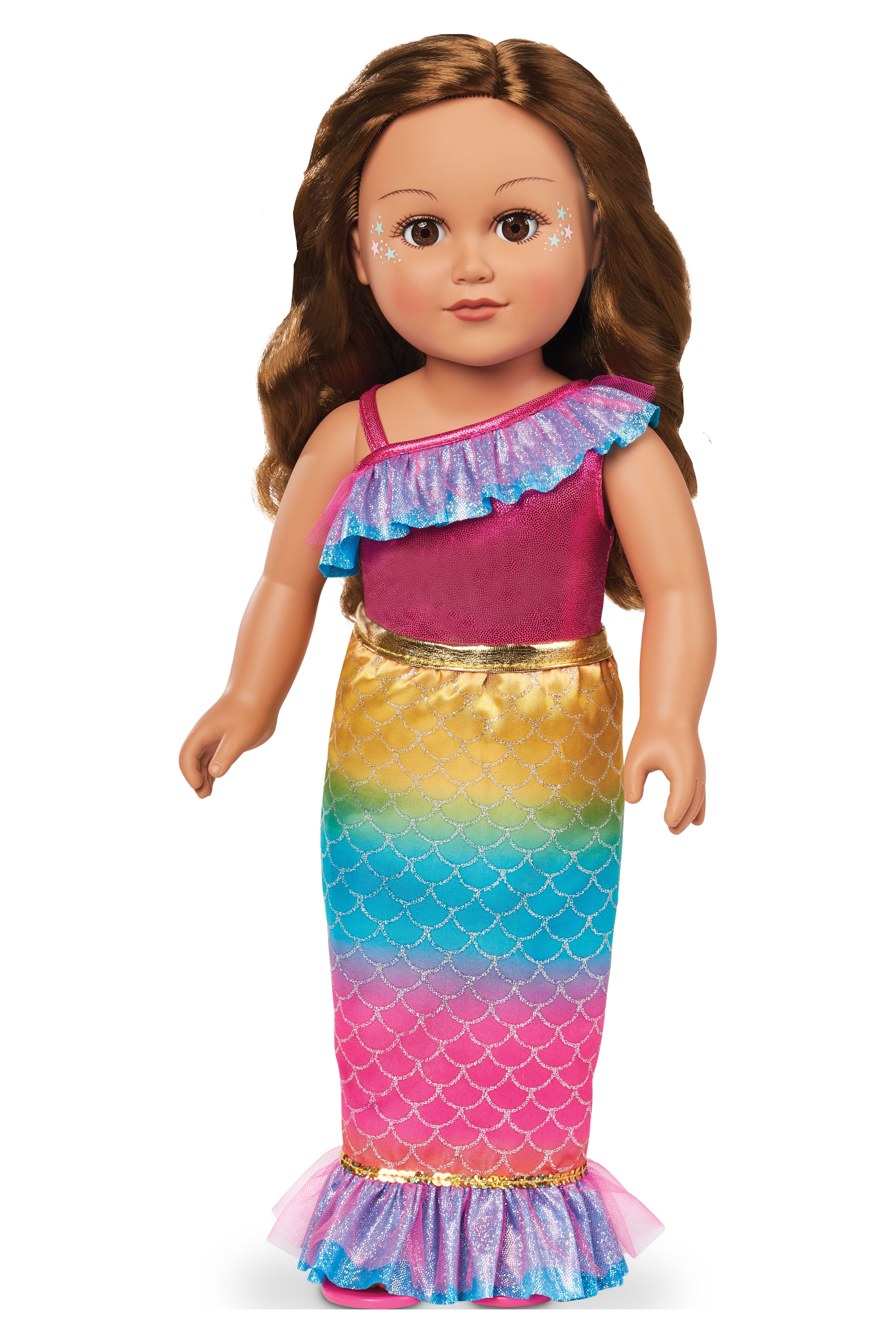 My Life As Poseable Mermaid Princess 18" Doll