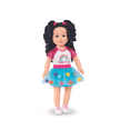 thumbnail image 1 of My Life As Quinn Posable 18 inch Doll, Black Hair, Brown Eyes, 1 of 11