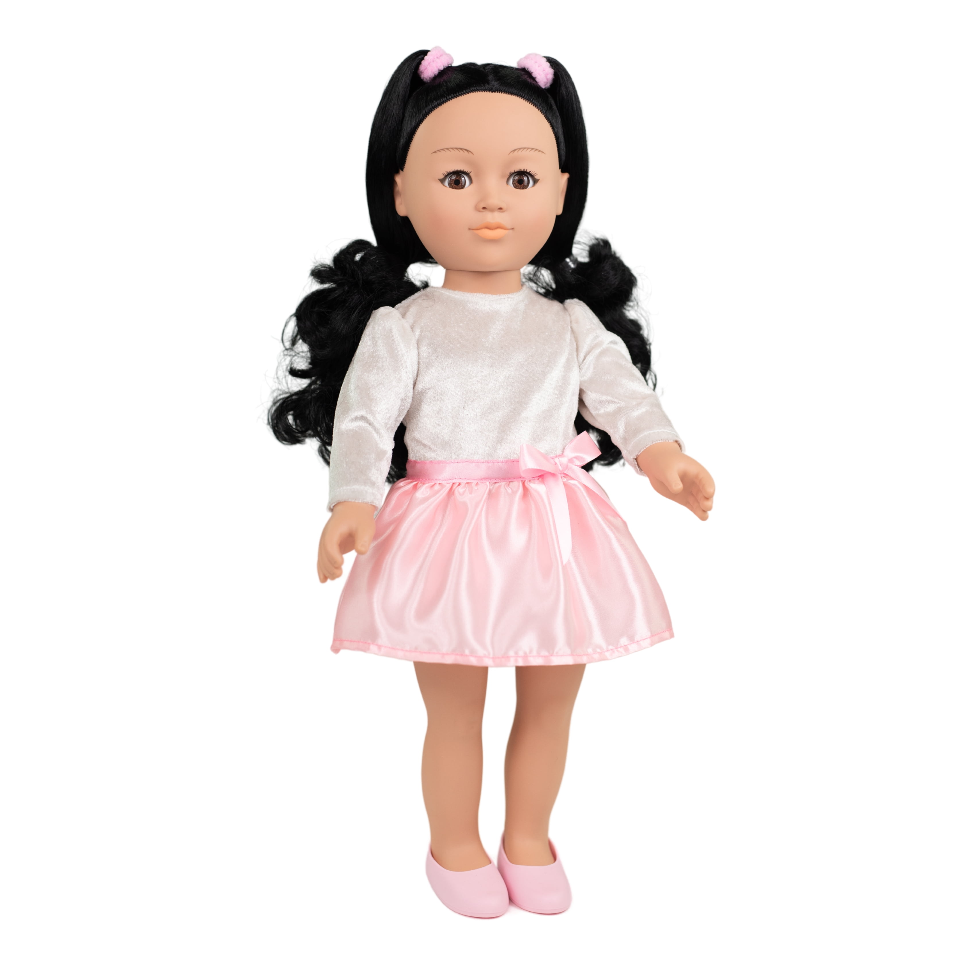 My Life As Quinn Posable 18-inch Doll, Black Hair, Brown Eyes