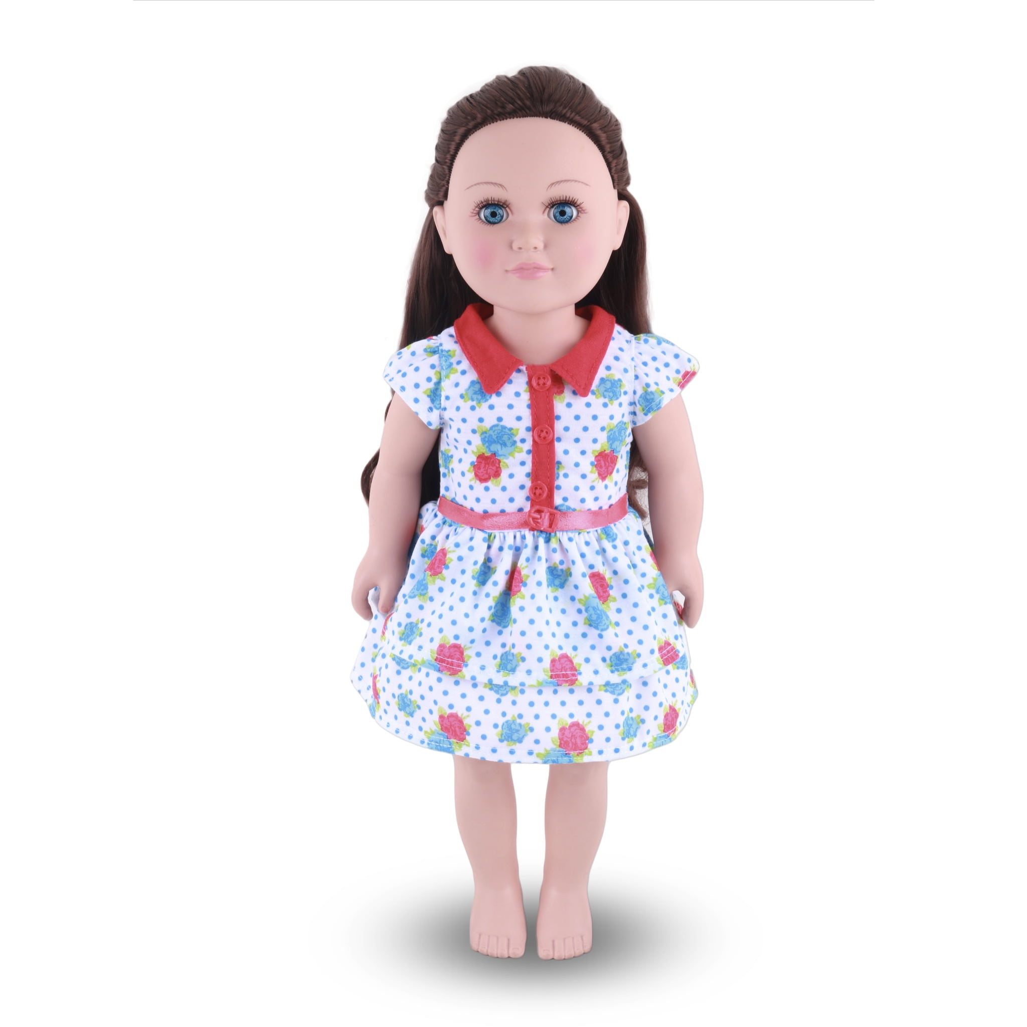 My Life As Lilac & Soft Blue Dress for 18” Doll 