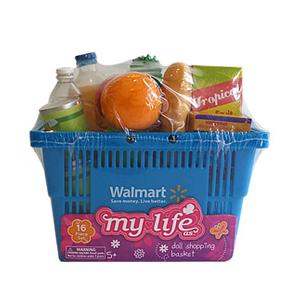 My Life As Shop Basket - Blue