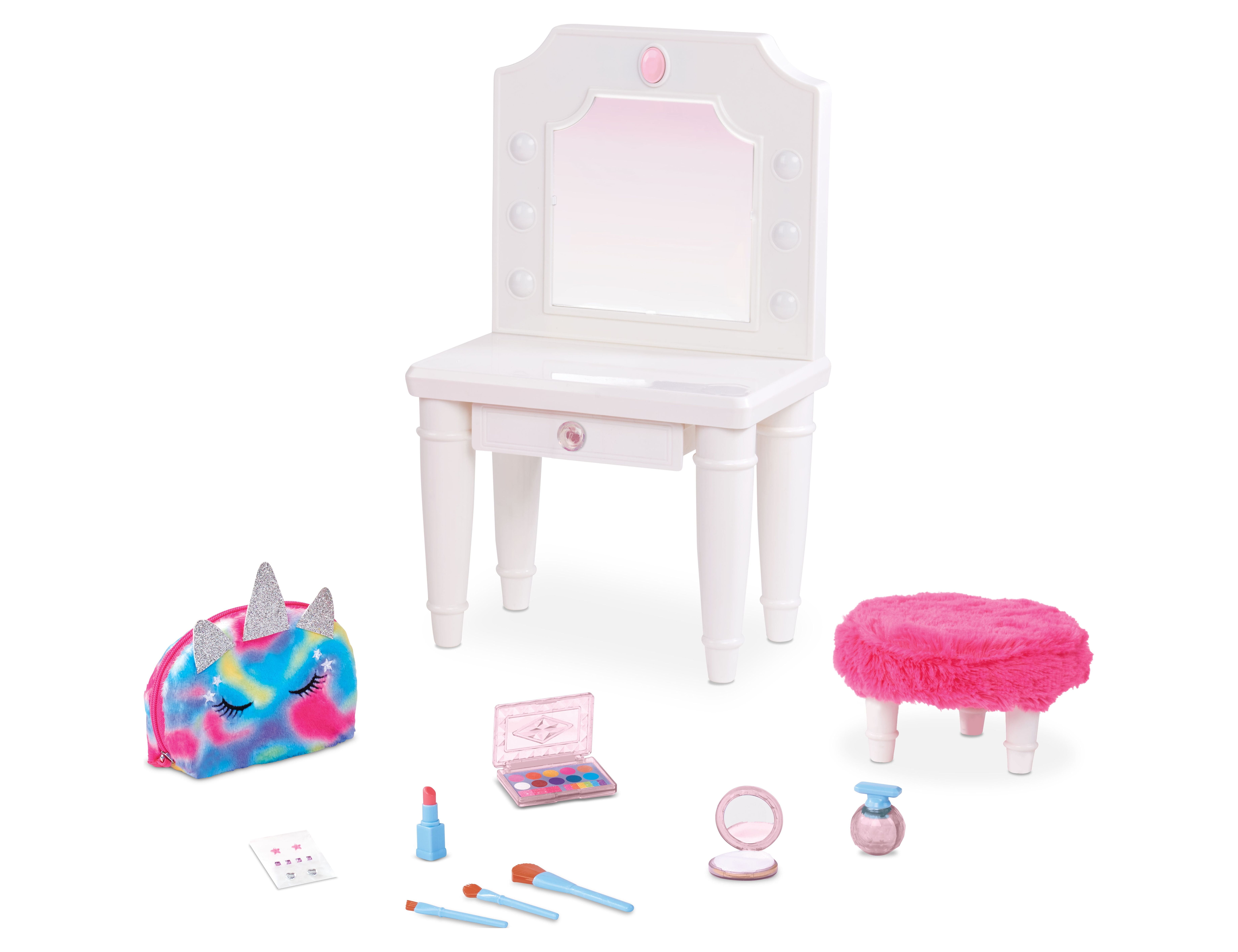 My Life As Vanity Play Set for 18" Dolls, 12 Pieces, Multi-Color