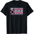 thumbnail image 1 of My Lifeguard Walks On Water Funny Christian Lifeguard Pool T-Shirt mens t shirt，black，women，funny，misfits，men，journey, 1 of 4