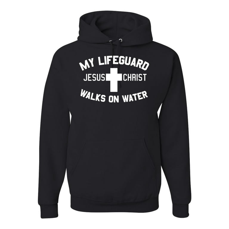 My Lifeguard Walks on Water Jesus Christ Bible Mens