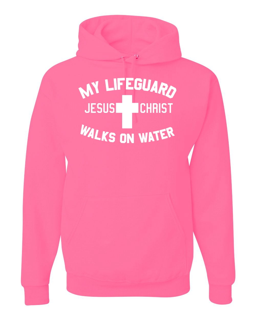 My lifeguard walks on water hoodie sales