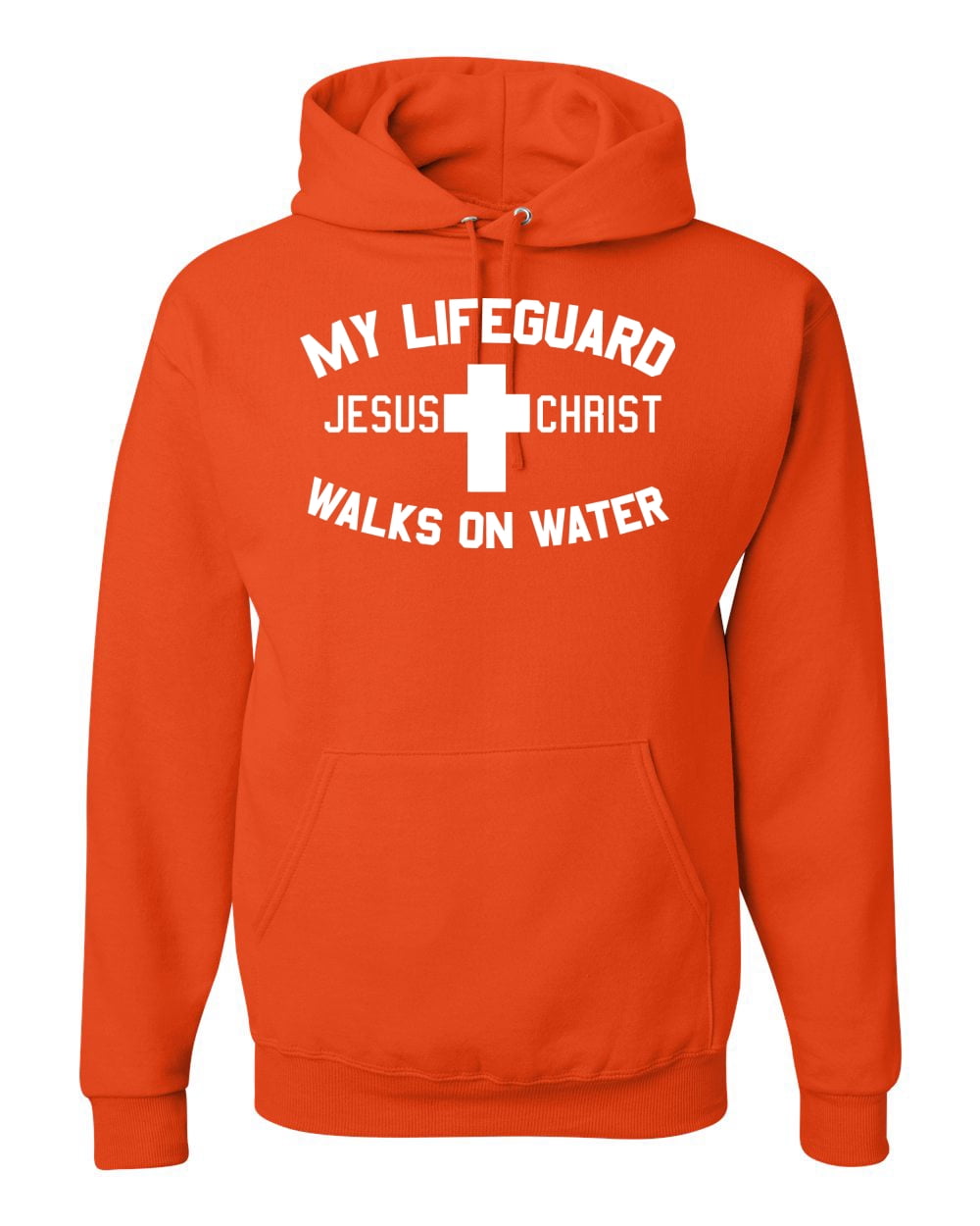 My lifeguard walks on water hoodie hotsell