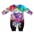 thumbnail image 1 of My Lit-tle Pony Baby Long Sleeve Rompers Footless Jumpsuits One-Piece Outfits for Boys Girls, 1 of 8