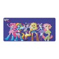 thumbnail image 1 of My Lit-tle Pony Desk Pad Mouse Pad, Large Gaming Mouse Mat with Stitched Edges, Non-Slip Rubber Base Mous Mat for Office Computer Keyboard Laptop, 1 of 7
