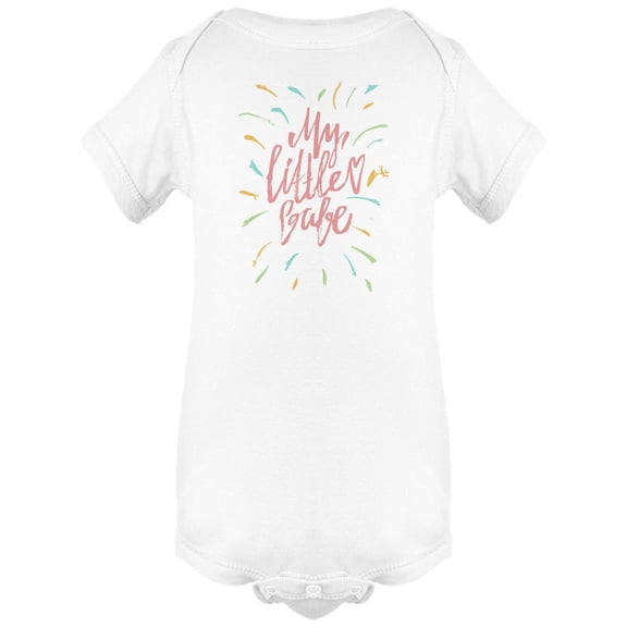 My Little Babe Colorful Lines Bodysuit Infant -Image by Shutterstock, 6 Months