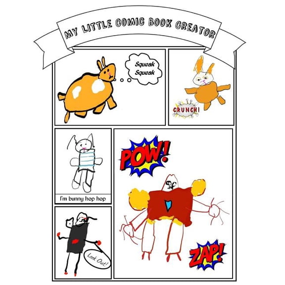 My Little Comic Book Creator, (Paperback)