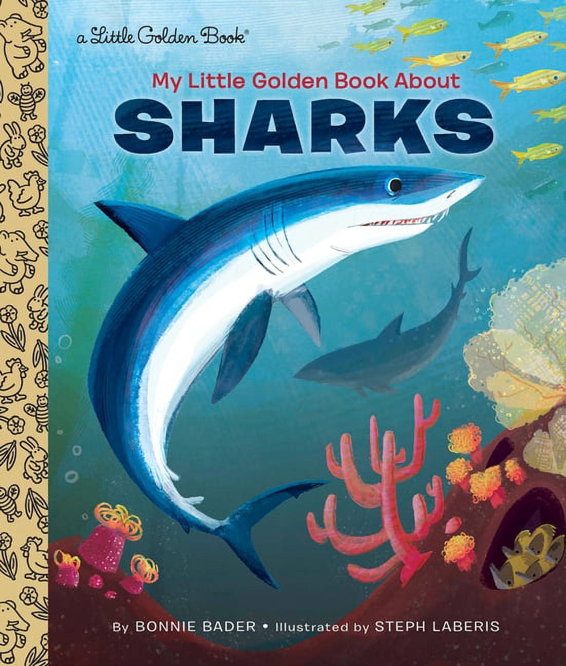 My Little Golden Book About... My Little Golden Book about Sharks, (Hardcover)