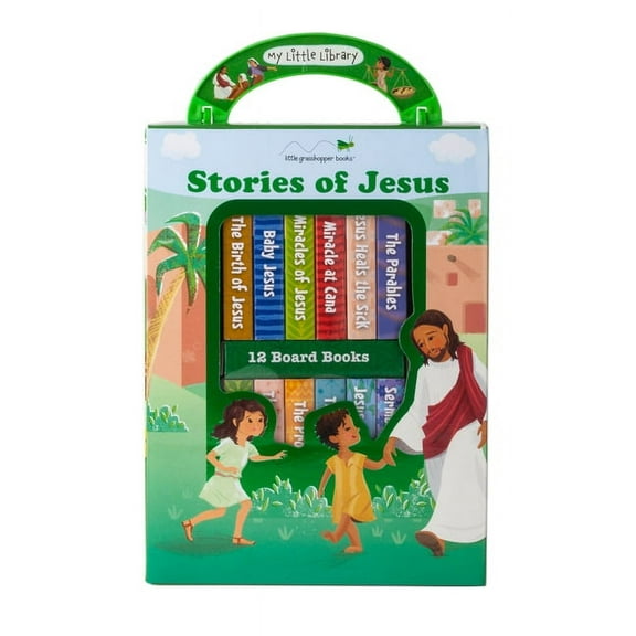 My Little Library My Little Library: Stories of Jesus (12 Board Books), (Hardcover)