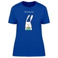 thumbnail image 1 of My Little One, Cute Rabbit T-Shirt Women -Image by Shutterstock, Female x-Large, 1 of 2
