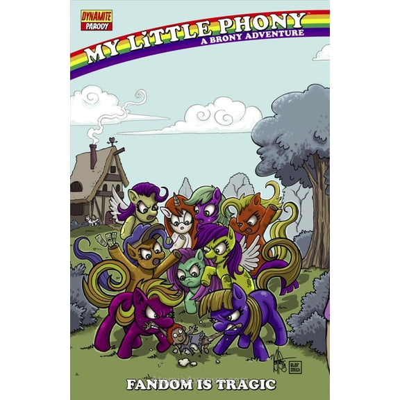 My Little Phony: A Brony Adventure #1B VF ; Dynamite Comic Book