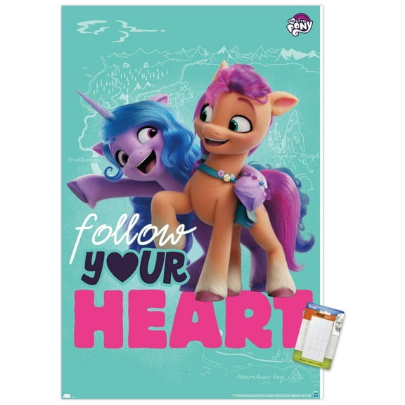 My Little Pony 2 - Follow Your Heart Wall Poster, 22.375" x 34"
