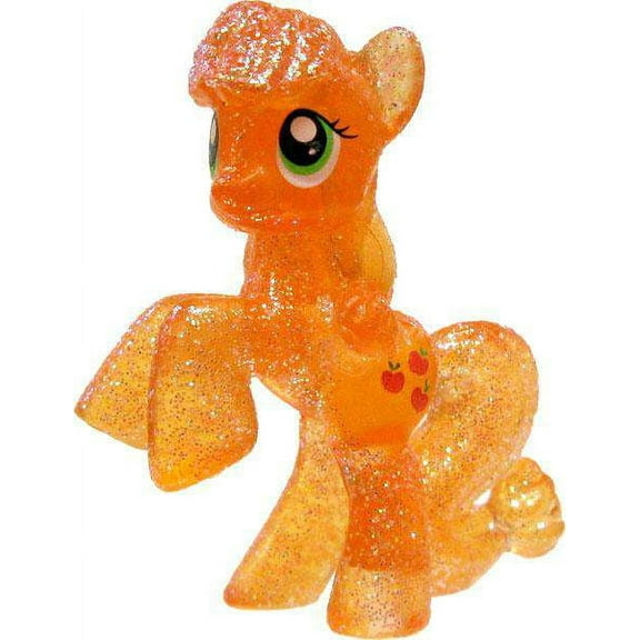 My Little Pony 2 Inch Applejack PVC Figure (Crystal Glitter)