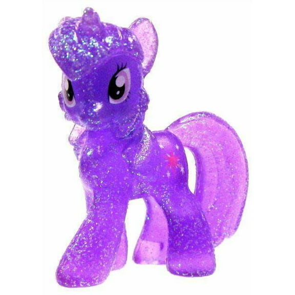My Little Pony 2 Inch Twilight Sparkle PVC Figure (Crystal Glitter)
