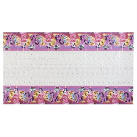 My Little Pony 2 Plastic Table Cover, 54" x 96"
