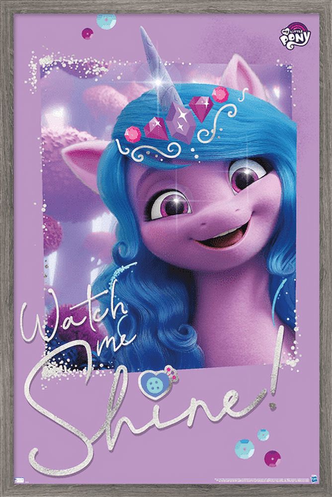 My Little Pony 2 - Watch Me Shine Wall Poster, 14.725" x 22.375", Framed
