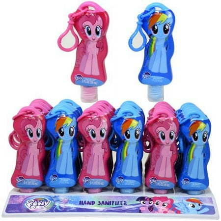My Little Pony 2oz Hand Sanitizer with 70% Alcohol in Display. No Methanol- 2 PCS