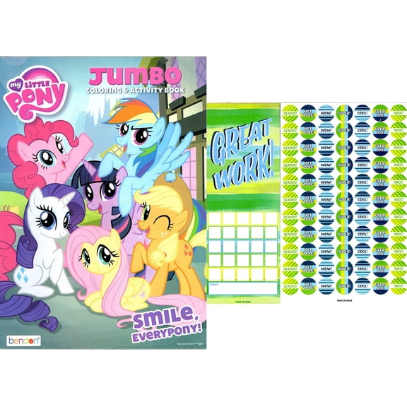 My Little Pony 80pg Coloring Book