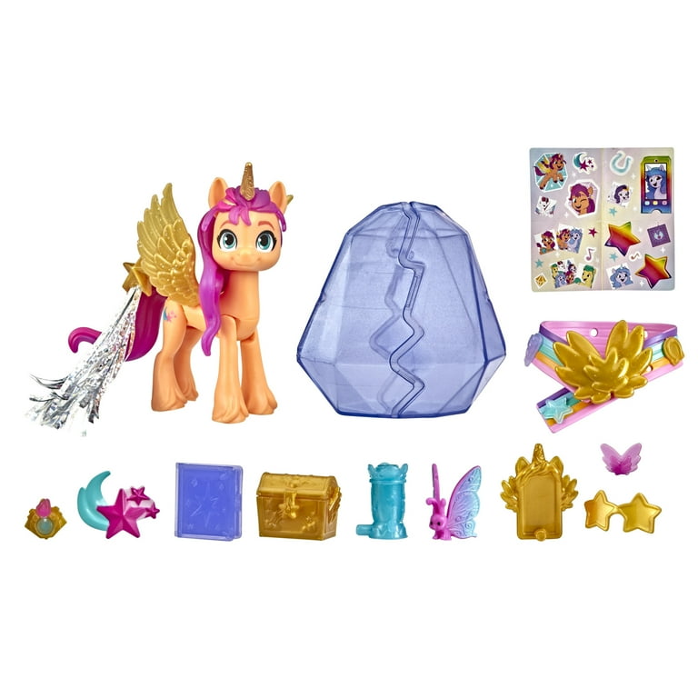 お歳暮ならオンライン My Little Adventure Crystal Starscout Sunny Alicorn Pony: その他
