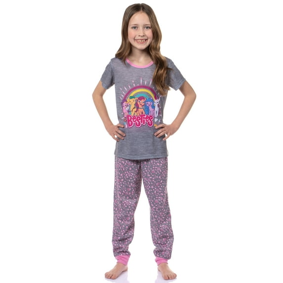 My Little Pony: A New Generation Girls' Sunny Starscout Friends Pajama Set