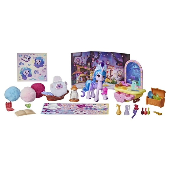 My Little Pony: A New Generation MovieStory Scenes Critter Creation Izzy Moonbow Playset