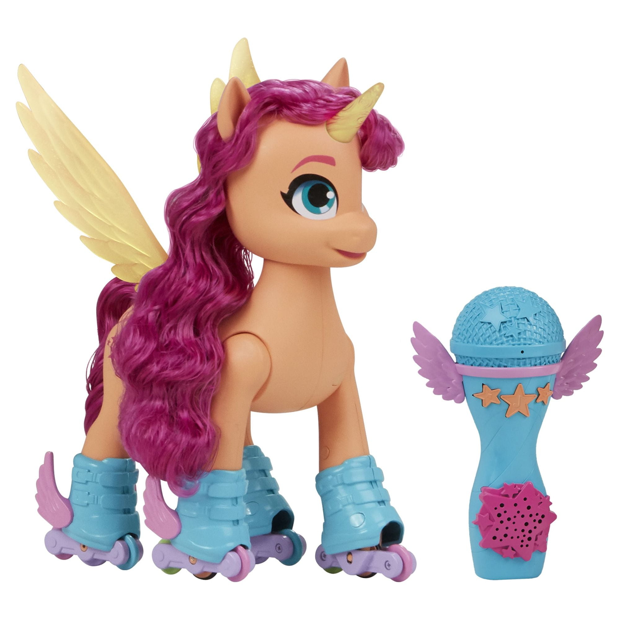 Jouet Mon Petit Poney Sunny Starscout Poupée Licorne Jeu pour Petite Fille