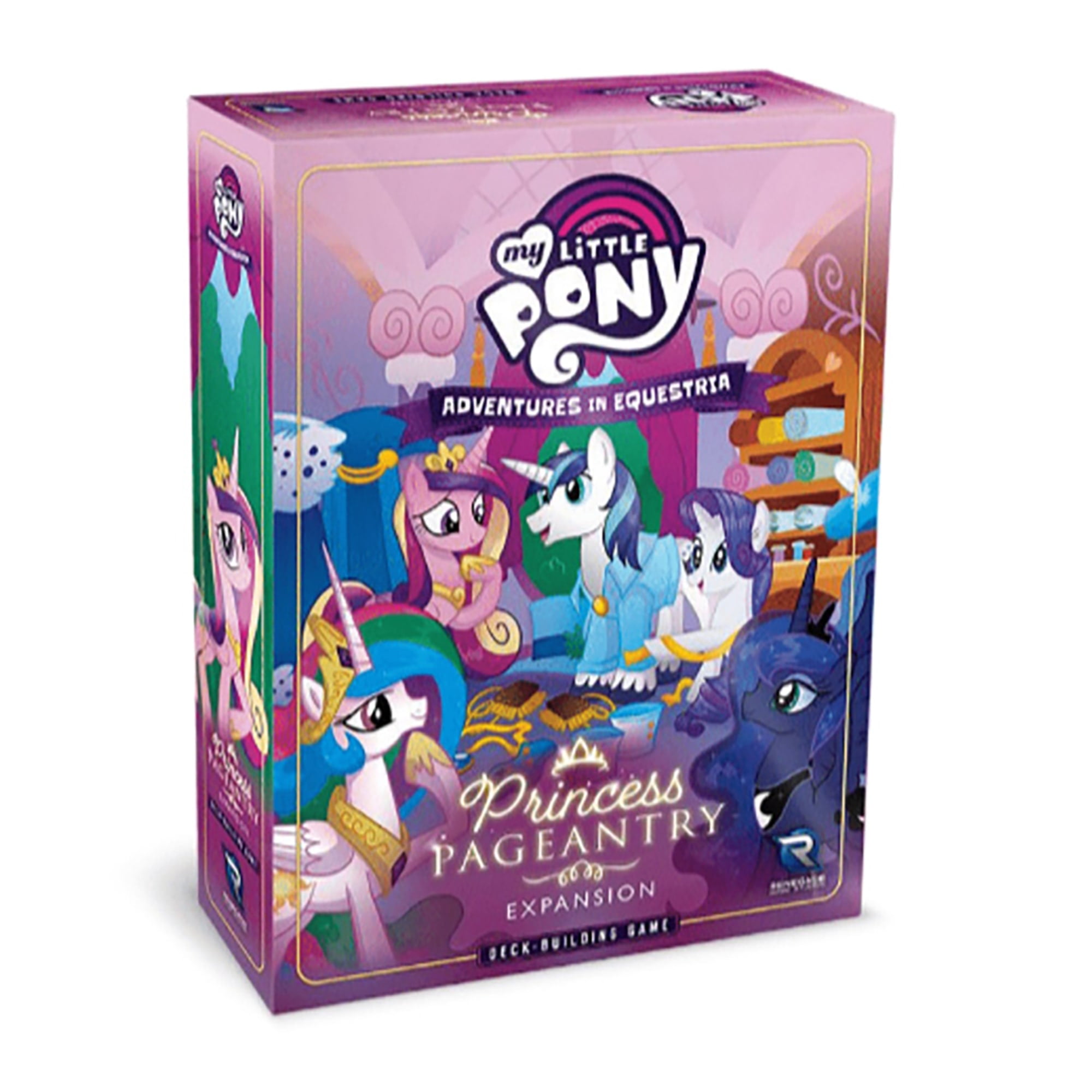 My Little Pony: Adventures In Equestria Deck-Building Game - Princess  Pageantry Expansion -Cooperative Deck-Building Game, Take On The Role Of A  Pony, ...