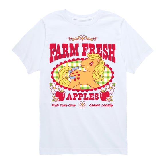My Little Pony - Applejack Farm Fresh - Youth Boys Short Sleeve Graphic T-Shirt