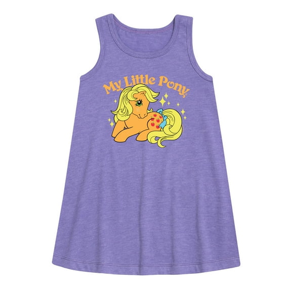 My Little Pony - Applejack Logo - Girls Aline Dress