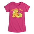 thumbnail image 1 of My Little Pony - Applejack Logo - Girls Fitted Short Sleeve Tee, 1 of 4